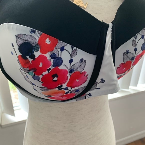 Floral swimsuit bra - Picture 2 of 5